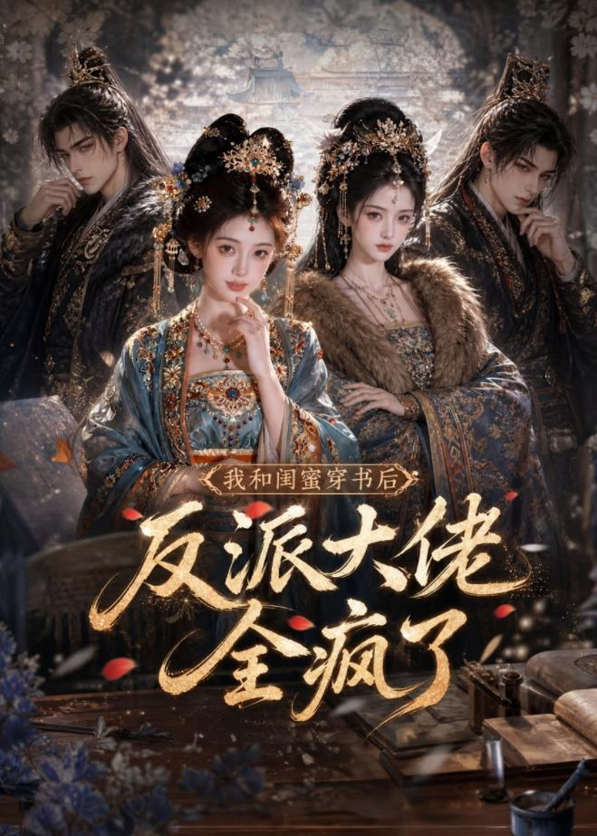 我和闺蜜穿书后，反派大佬全疯了封面图