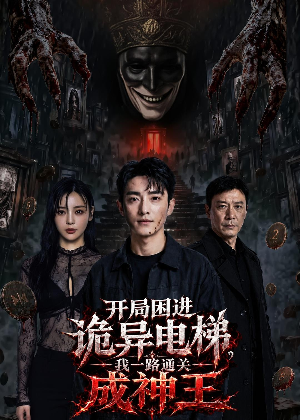 开局困进诡异电梯，我杀回关成神王封面图