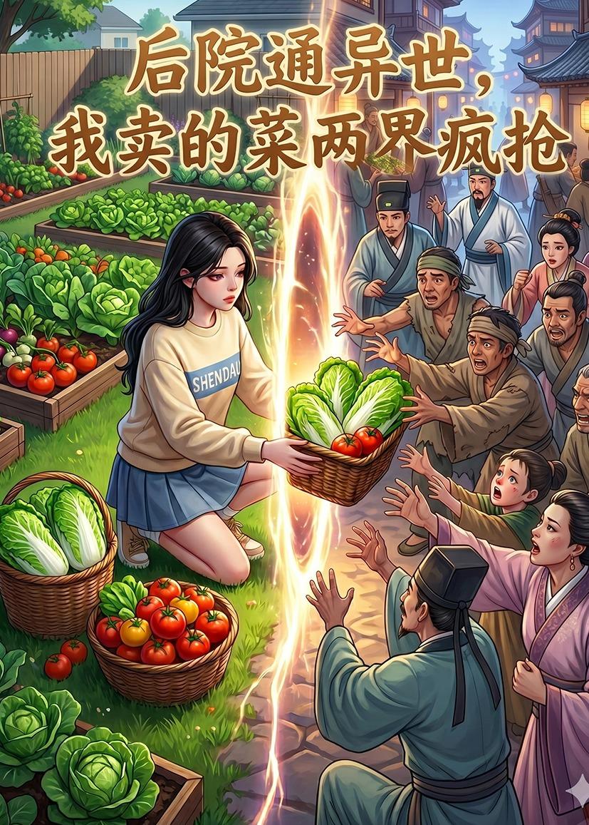 后院通异世，我卖的菜两界疯抢封面图