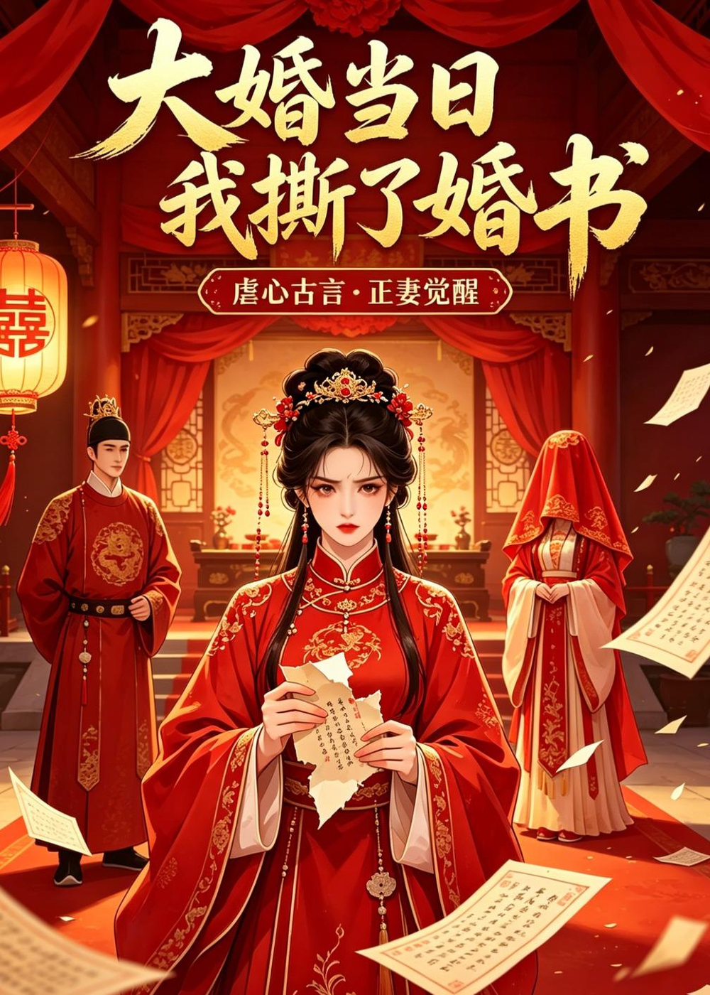 大婚当日我撕了婚书封面图