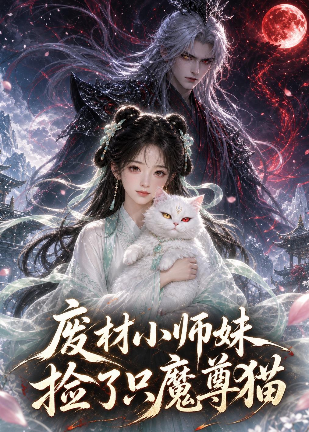 废材小师妹捡了只魔尊猫封面图