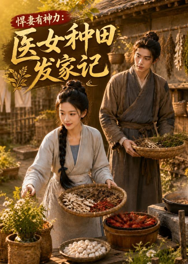 悍妻有神力：医女种田发家记封面图