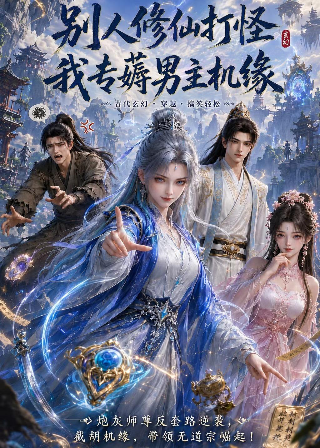 别人修仙打怪，我专薅男主机缘封面图