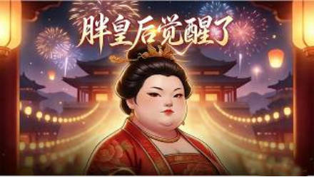 胖皇后觉醒了   Ai漫剧封面图