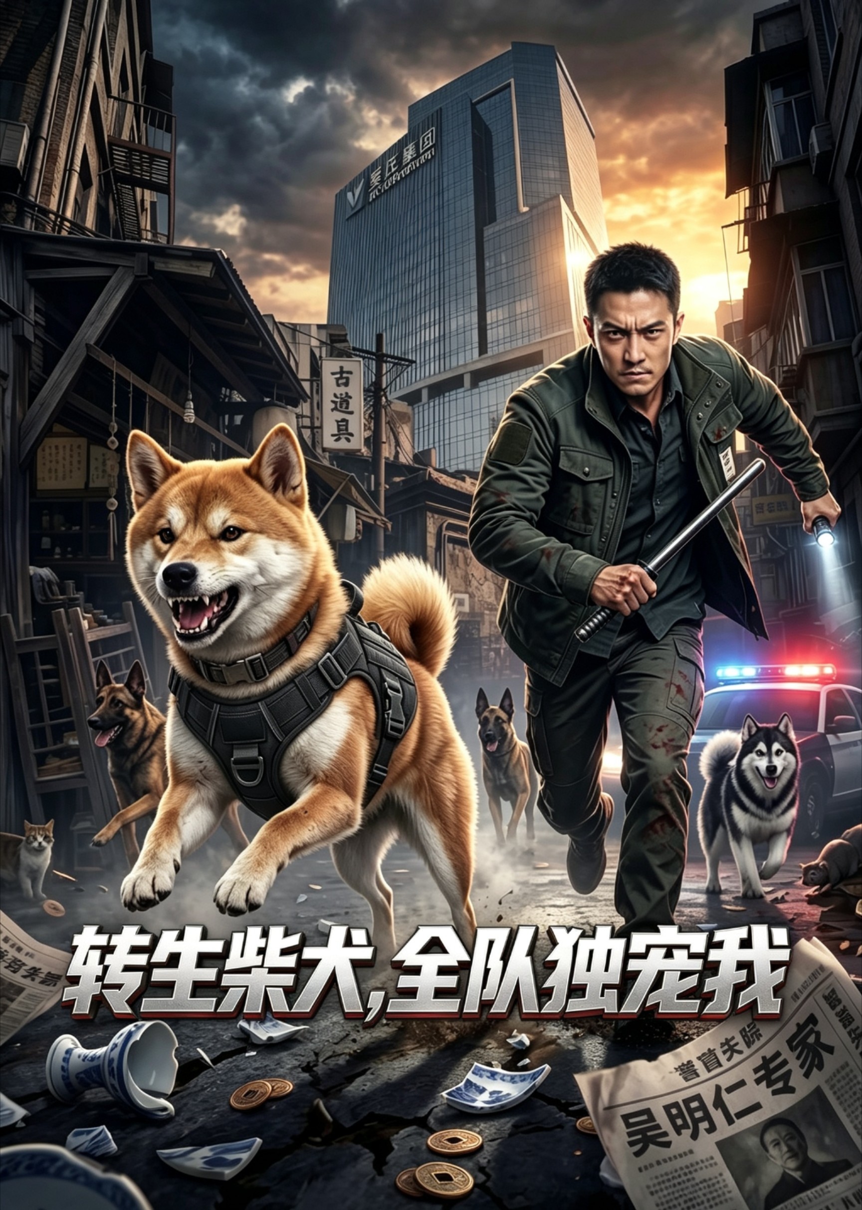 转生柴犬，全队独宠我封面图