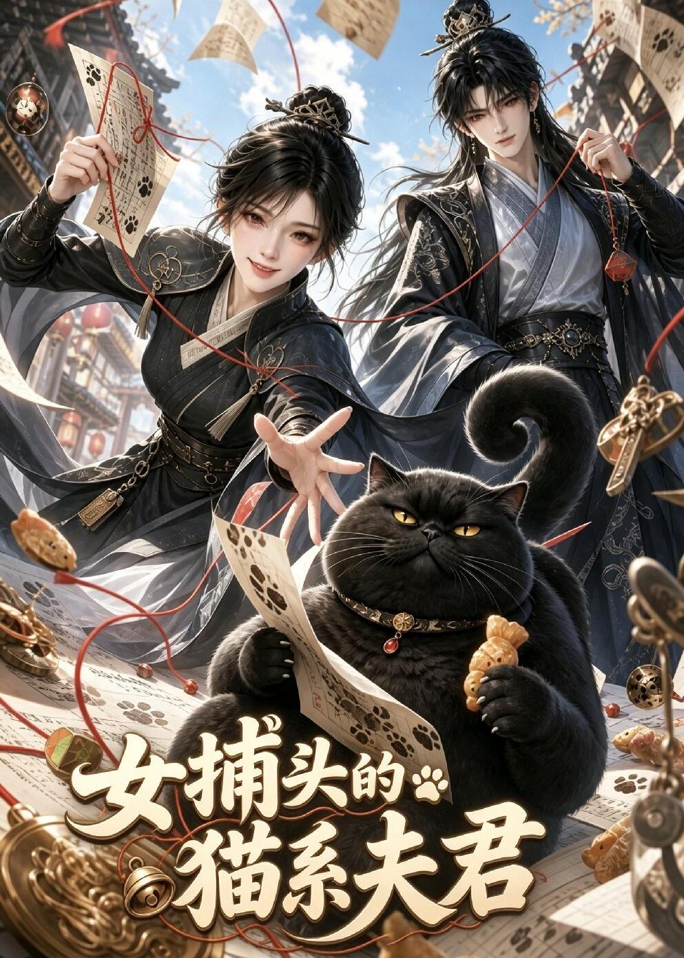 女捕头的猫系夫君封面图