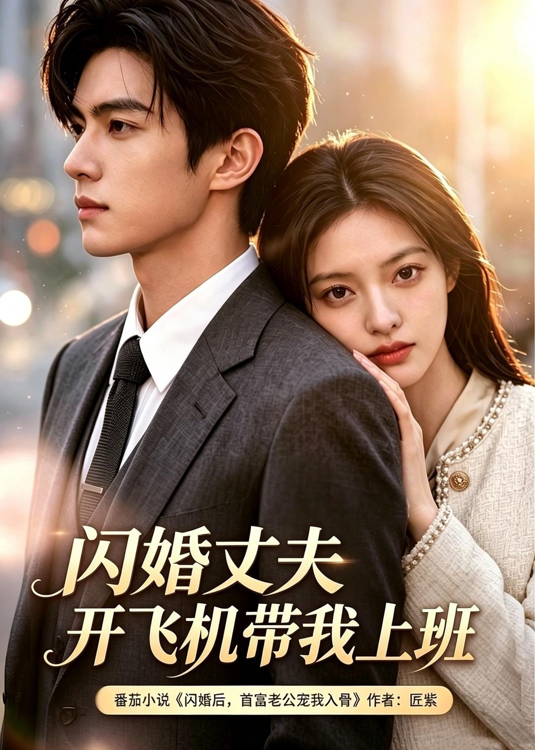 闪婚丈夫开飞机带我上班封面图