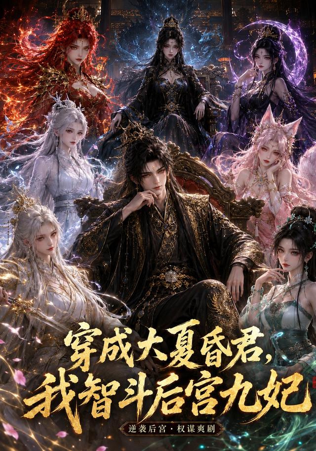 穿成大夏昏君，我智斗后宫九妃封面图
