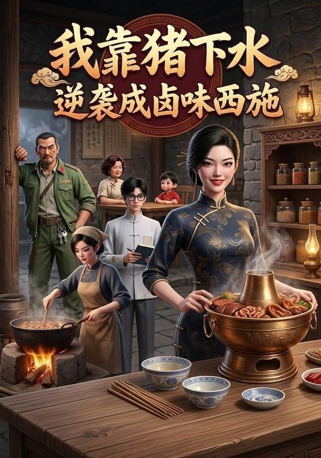 我靠猪下水逆袭成卤味西施封面图