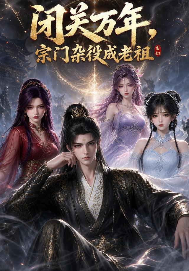 闭关万年，宗门杂役成老祖封面图