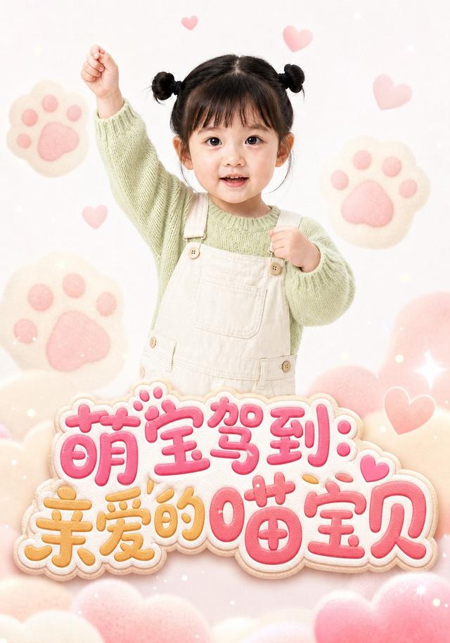 萌宝驾到：亲爱的喵宝贝封面图
