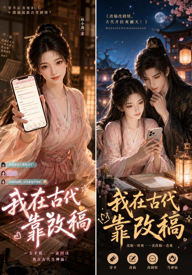 我在古代靠改稿封面图
