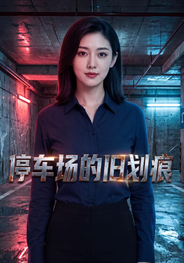 停车场的旧划痕封面图