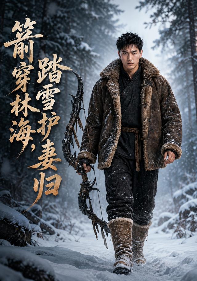 箭穿林海，踏雪护妻归封面图