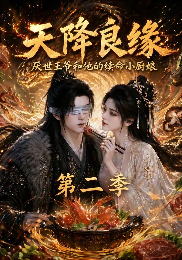 天降良缘：厌世王爷和他的续命小厨娘第二季封面图