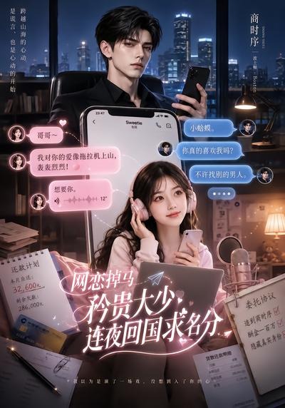 网恋掉马，矜贵大少连夜回国求名分封面图