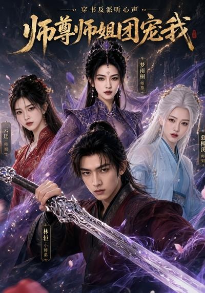 穿书反派听心声，师尊师姐团宠我封面图