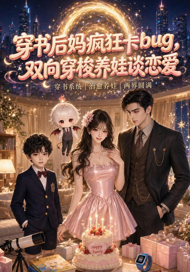 穿书后妈疯狂卡bug，双向穿梭养娃谈恋爱封面图