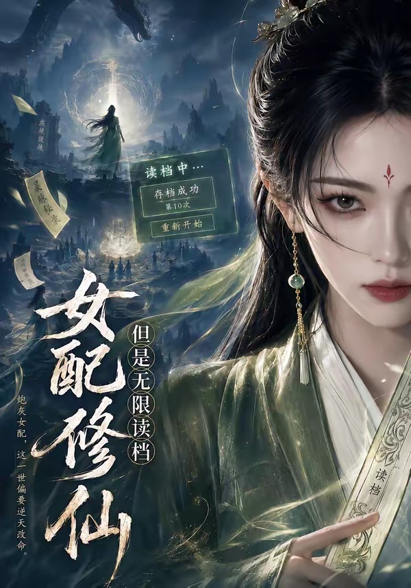 女配修仙，但是无限读档封面图