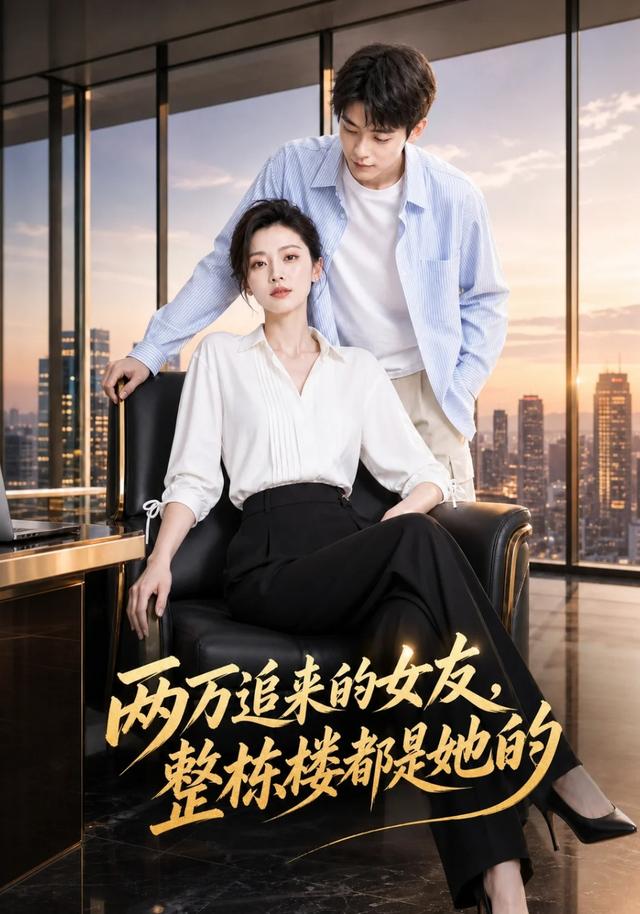 两万追来的女友，整栋楼都是她的封面图