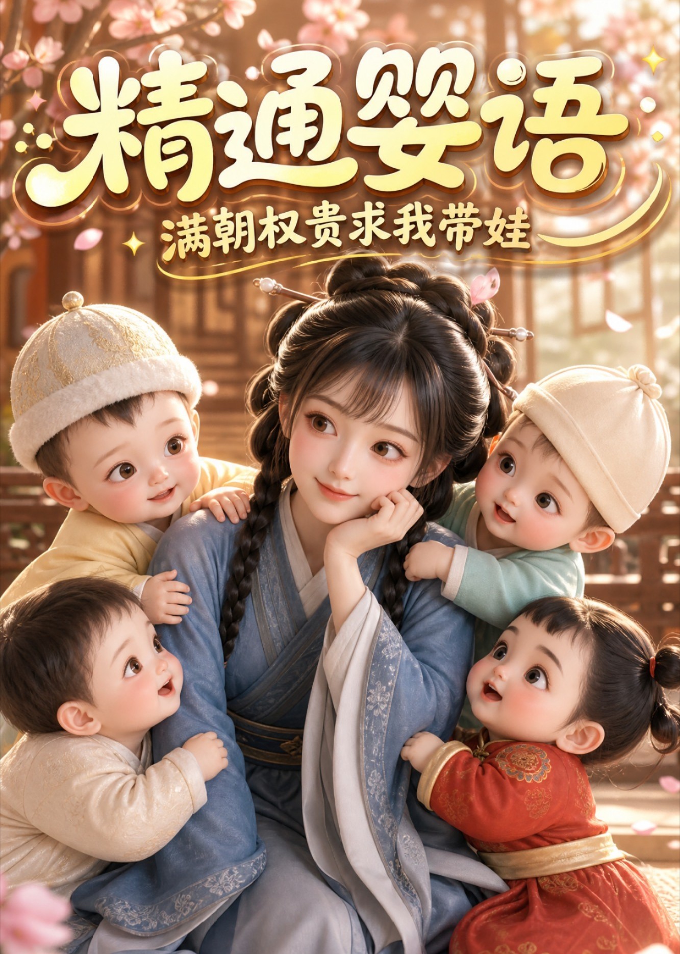 精通婴语满朝权贵求我带娃封面图