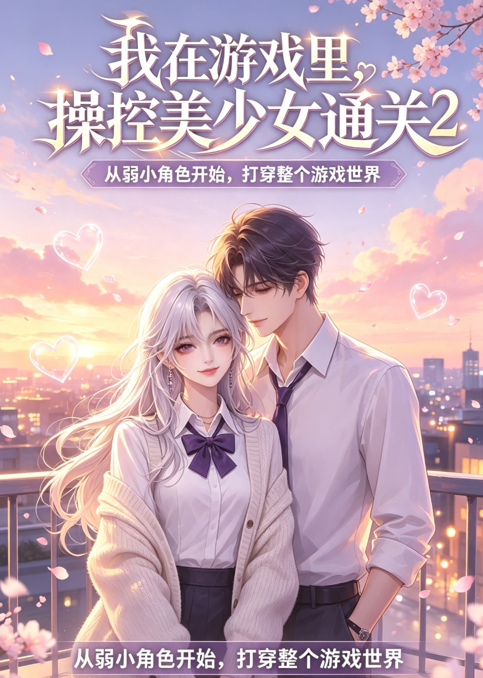 我在游戏里操控美少女通关2封面图