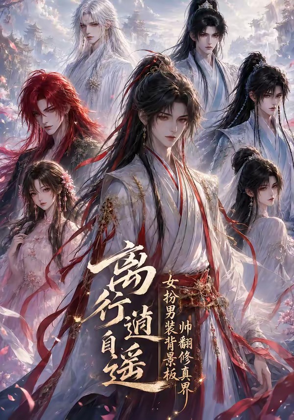 离行自逍遥，女扮男装背景板帅翻修真界封面图