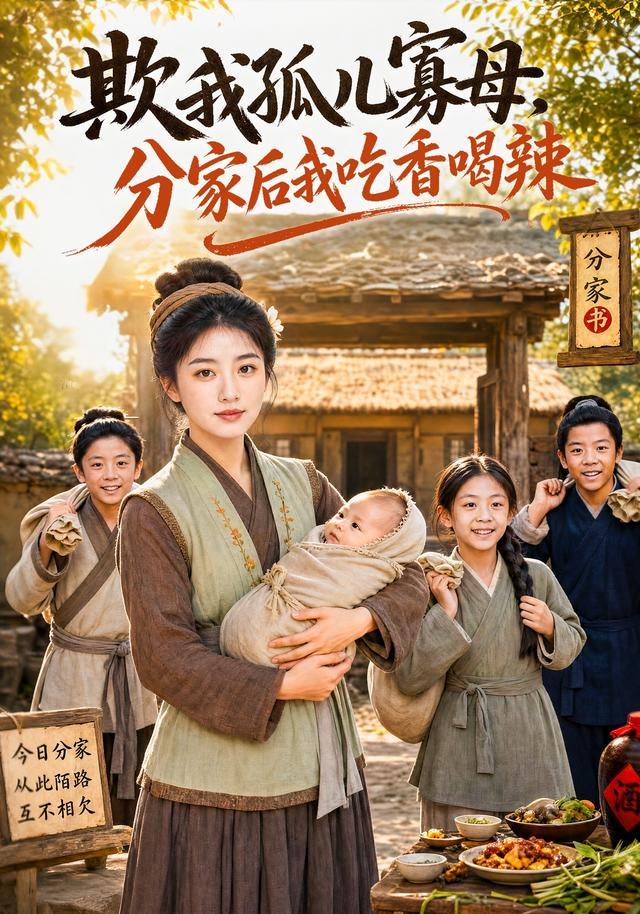 欺我孤儿寡母，分家后我吃香喝辣封面图