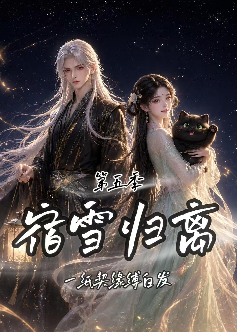宿雪归离第五季：一纸契缘缚白发封面图