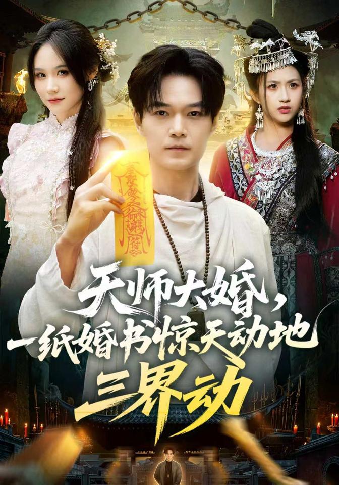 天师大婚，一纸婚书惊天动地三界动封面图