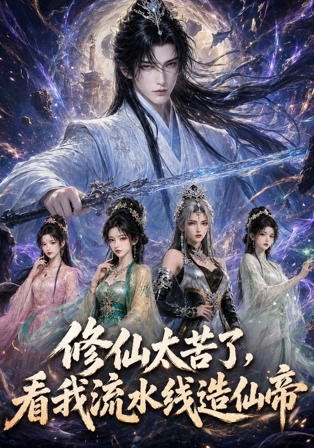 修仙太苦了,看我流水线造仙帝AI短剧封面图