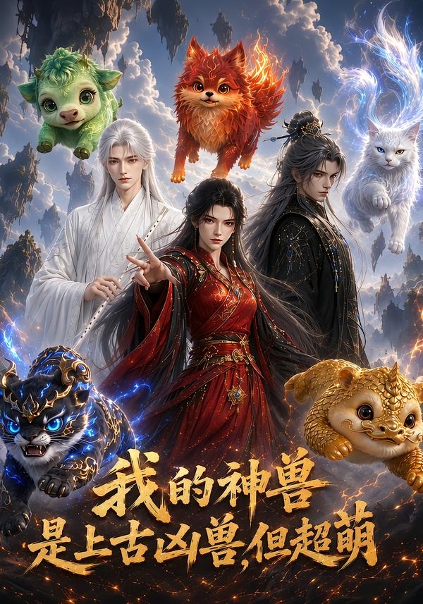 我的神兽是上古凶兽,但超萌封面图